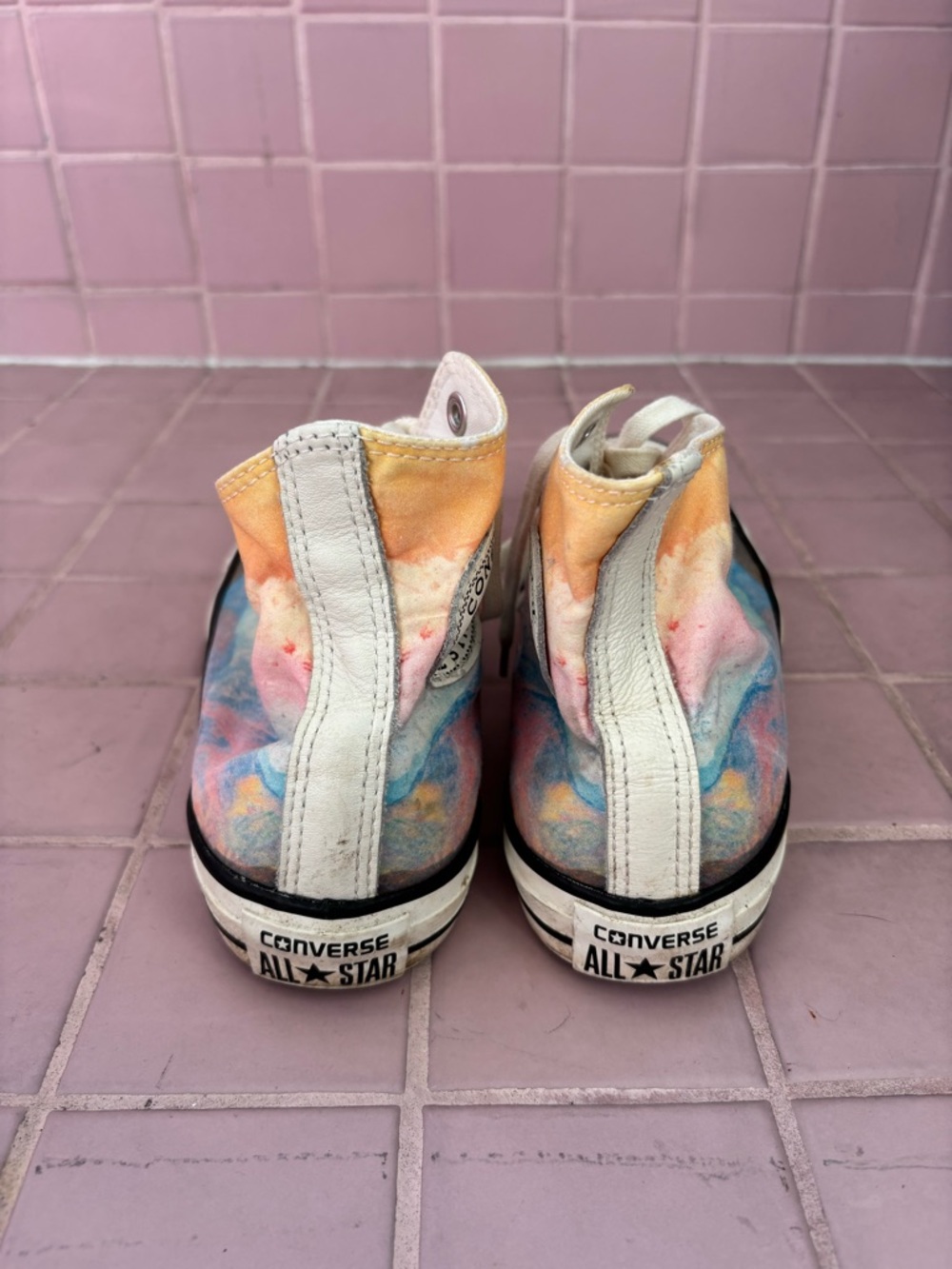 Rainbow Sunset Converse - Picture 3 of 4